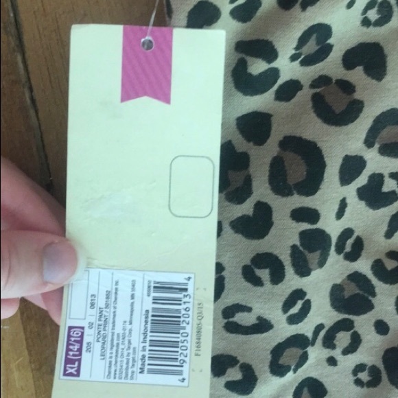 NWT Adorable Cherokee Girls’ XL Leopard Pants - Picture 6 of 6